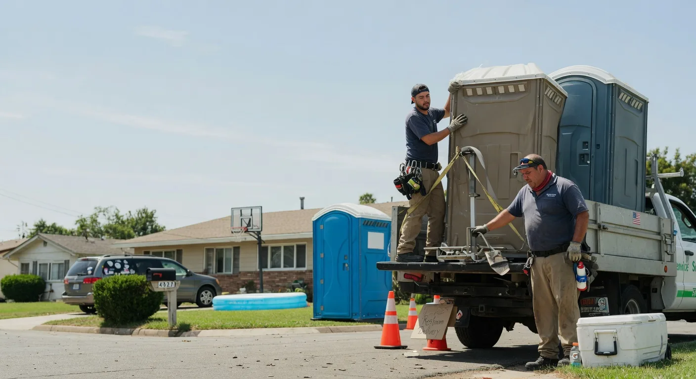 Porta Potty Rental in Emden, MO near me