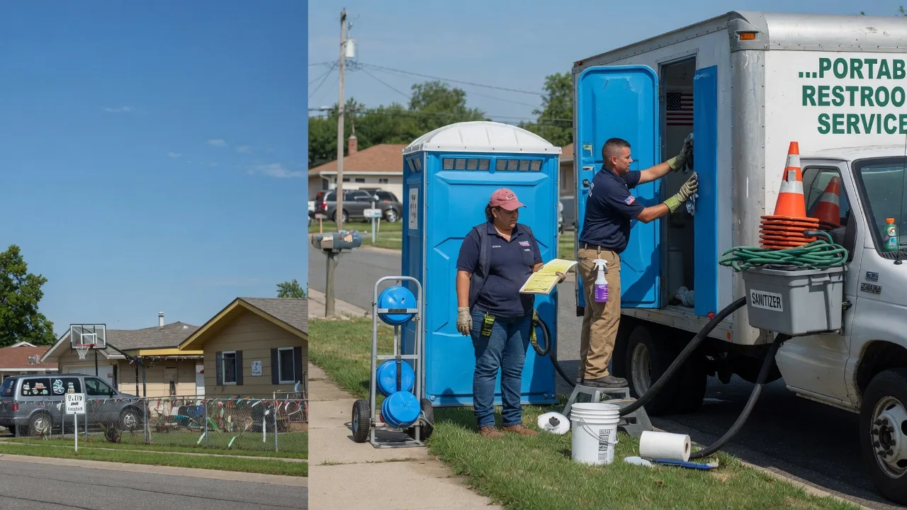 Portable Toilet Rental in Emden, MO near me